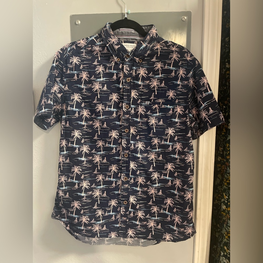Sunrise Kingdom Size M Hawaiian Shirt